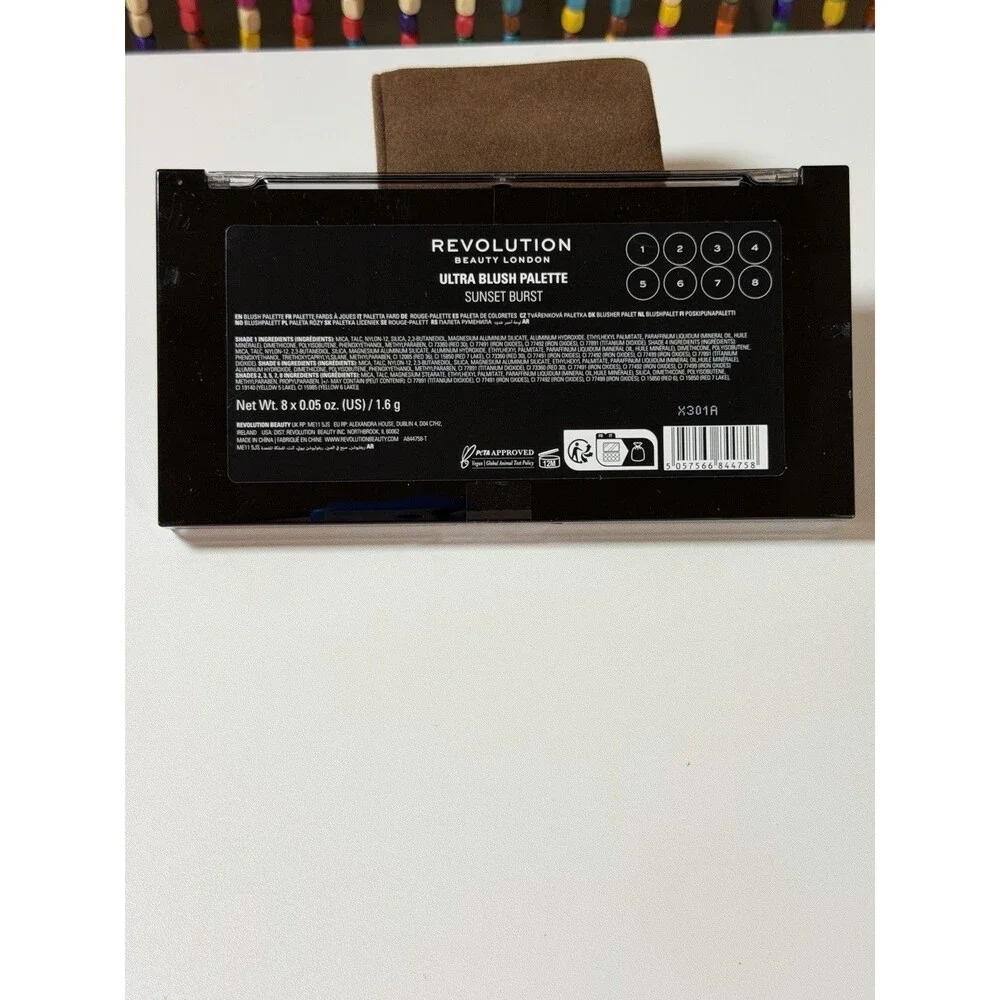 Revolution: Ultra Blush Sunset Burst Palette New